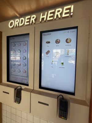 Thats how you order  at Tolstoy in Vienna