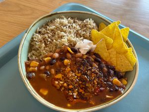 Chili sin carne  at Tolstoy in Vienna