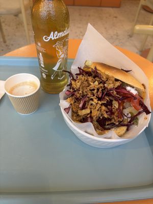 Smoked Pastrami Pita  at Tolstoy in Vienna