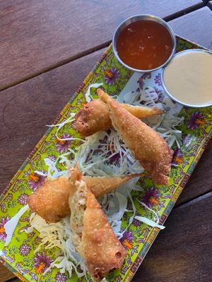 Spring rolls  at Pearl Diver in Nashville