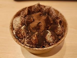 Tiramisu at Veganum in Valencia