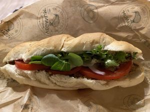 Red Sandwich   at Veganum in Valencia