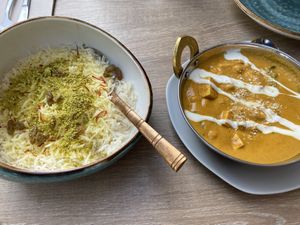 The rice and curry at Cinnamon in Sitges