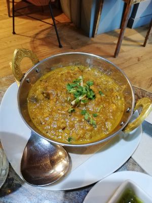 Baingan Bharta at Cinnamon in Sitges