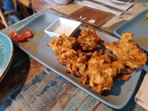 Starters / Pakora at Cinnamon in Sitges