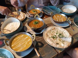 The whole feast at Cinnamon in Sitges