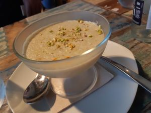 Dessert at Cinnamon in Sitges