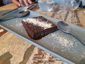 Dessert at Cinnamon in Sitges