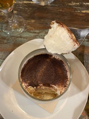 Tiramisu  at Cinnamon in Sitges