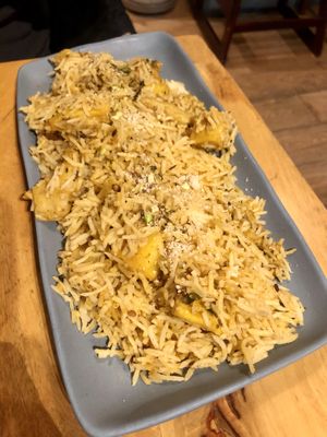 No chicken Biryani .  at Cinnamon in Sitges