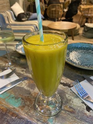Mango lassi 🥭  at Cinnamon in Sitges
