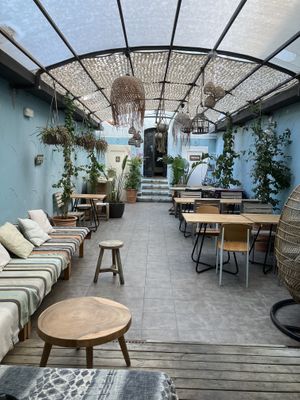 Patio interior  at Cinnamon in Sitges