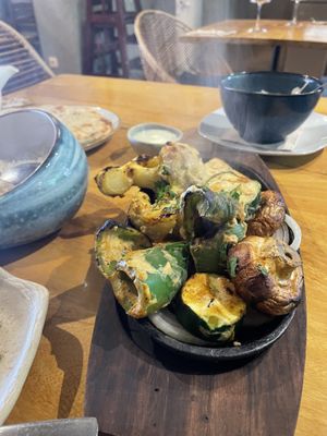 Vegetable and Tofu Tandoori  at Cinnamon in Sitges