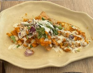 Samosas  at Cinnamon in Sitges