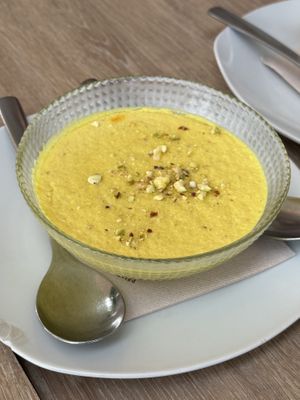 Sapphron Kheer dessert  at Cinnamon in Sitges