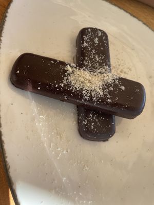 Chocolate bars  at Cinnamon in Sitges