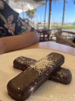 Chocolate bar  at Cinnamon in Sitges