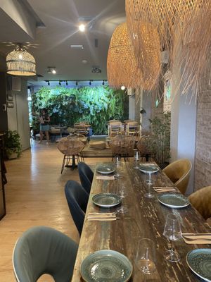 Inside  at Cinnamon in Sitges