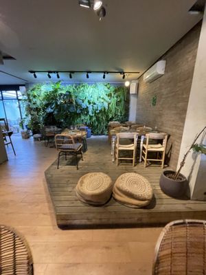 Inside  at Cinnamon in Sitges