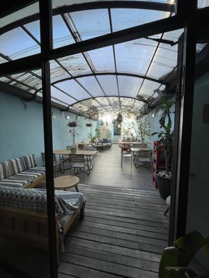 Inside terrace  at Cinnamon in Sitges