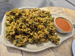 Pakoras at Cinnamon in Sitges