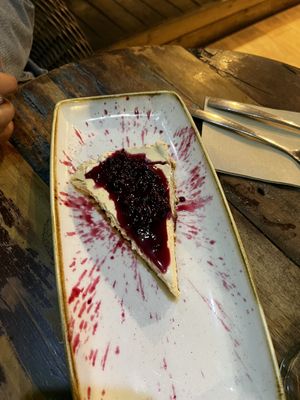 Cheesecake  at Cinnamon in Sitges