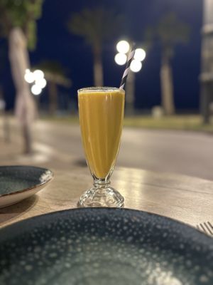 Mango Lassi  at Cinnamon in Sitges