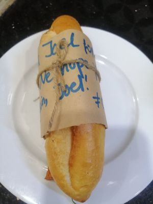 Plastic free delivery at Mom's Kitchen @ Chickpea Eatery  in Da Nang