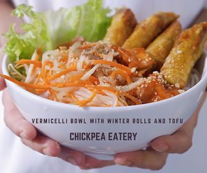 Bun Cha Gio at Mom's Kitchen @ Chickpea Eatery  in Da Nang