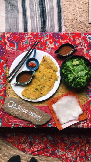 Ban xeo at Mom's Kitchen @ Chickpea Eatery  in Da Nang