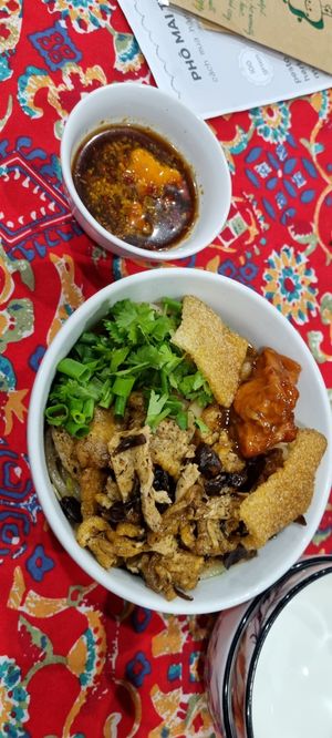 Absolutely delicious food with the cutest owners! (cao Lao and bun cha gio) at Mom's Kitchen @ Chickpea Eatery  in Da Nang