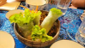 fresh spring rolls at Mom's Kitchen @ Chickpea Eatery  in Da Nang