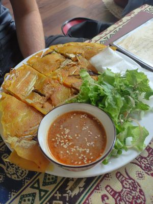 Banh xeo at Mom's Kitchen @ Chickpea Eatery  in Da Nang