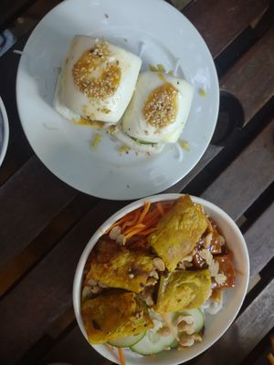 Bao bun at Mom's Kitchen @ Chickpea Eatery  in Da Nang