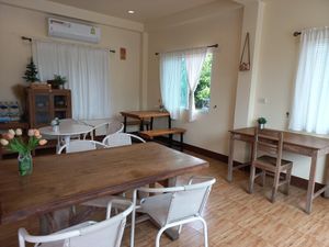 Inside at Little Cottage by Ticha Cakes in Pai