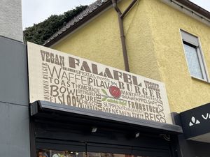 Sign  at Taskin Natürliche Vielfalt in Ludwigsburg
