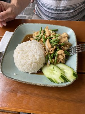 Reis mit Tofu und Bohnen  at All Reis in Vienna