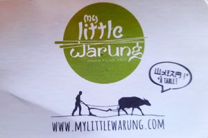 Logo at My Little Warung in Bayonne