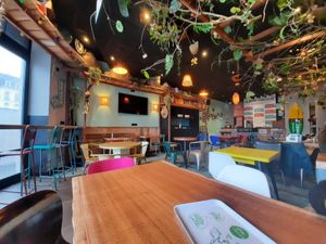 Inside at My Little Warung in Bayonne