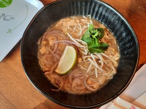 Pho soup at My Little Warung in Bayonne