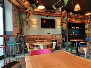 Inside at My Little Warung in Bayonne