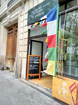 Entrance at Jivamukti Yoga Paris in Paris