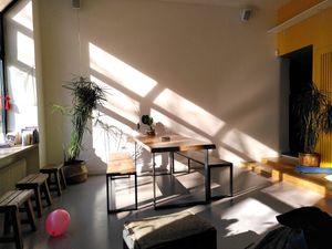 Eat-in space at Jivamukti Yoga Paris in Paris