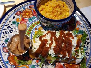 MEXHICO Chikn Flautas. at Mexhico Restaurant in Barrie