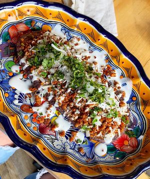 Huarache  at Mexhico Restaurant in Barrie