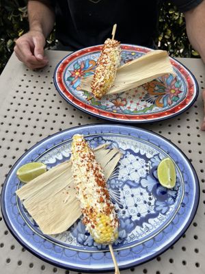 Street corn  at Mexhico Restaurant in Barrie