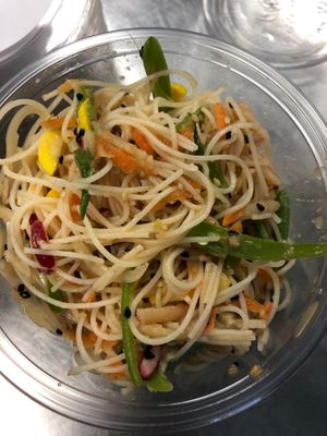 Asian Noodle Bowl at Farm To Fork in Bigfork