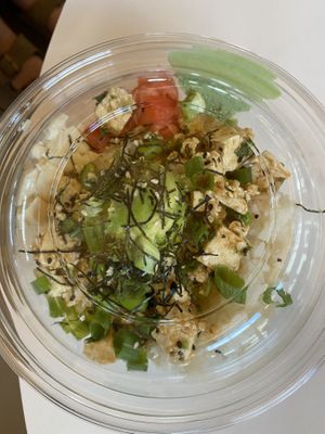 Vegan  at Pokeworks in Tampa