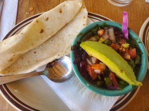 Posole at La Choza Restaurant in Santa Fe