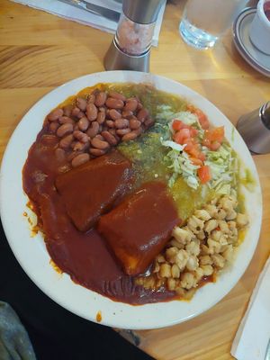  at La Choza Restaurant in Santa Fe